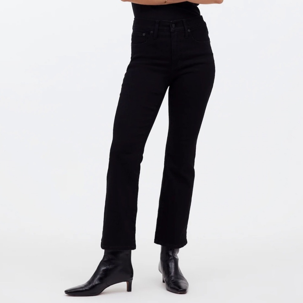 Madewell Mid-rise Kick Out Boot Cut Jeans